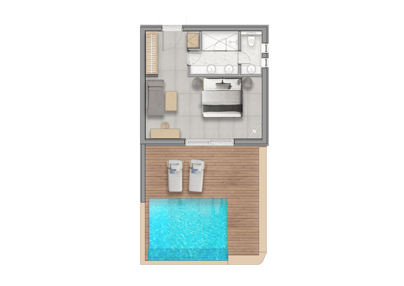 Heromylos Pool Junior Suite And Aegean Pool Junior Katopsi Suite